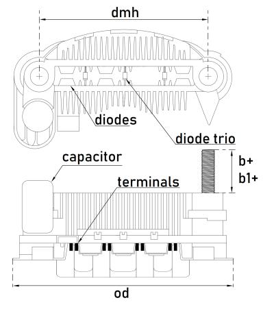 Диодный мост TT34035