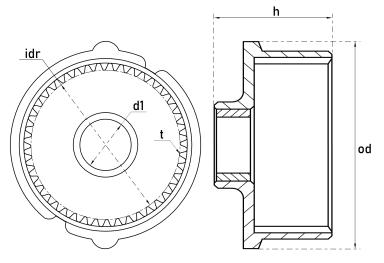 Дифференциал TT66245 PRO