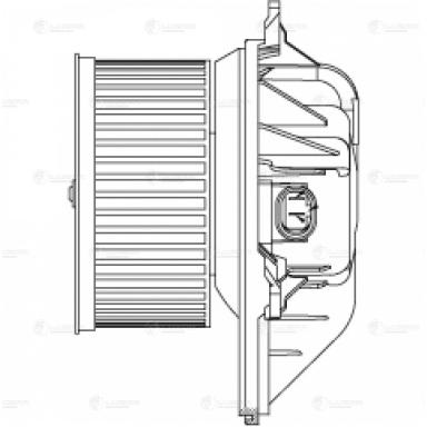 Мотор отопителя салона LFh 0942