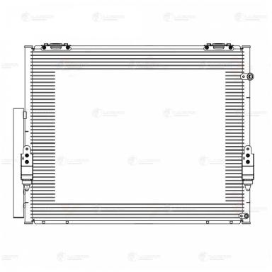 Радиатор кондиционера LRAC 1911