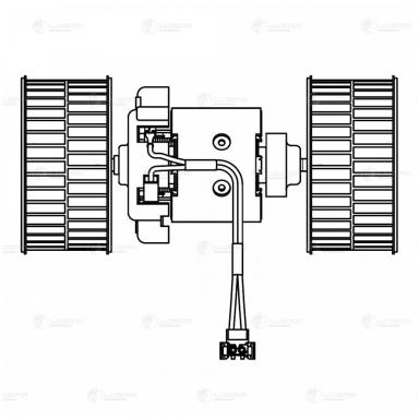 Мотор отопителя салона LFh 1503