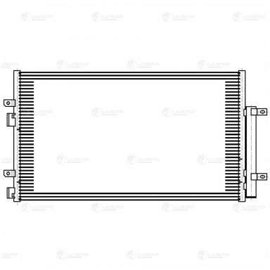 Радиатор кондиционера LRAC 3008
