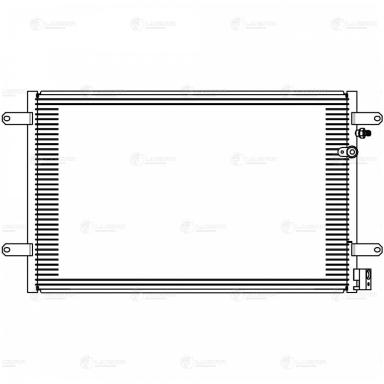Радиатор кондиционера LRAC 1821