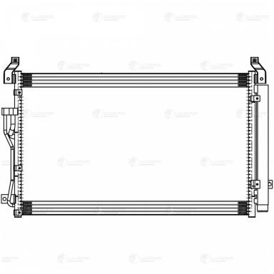 Радиатор кондиционера LRAC 0865
