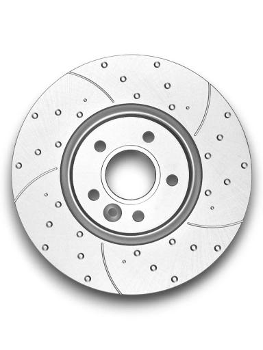 Диск тормозной передний DSK-F366P