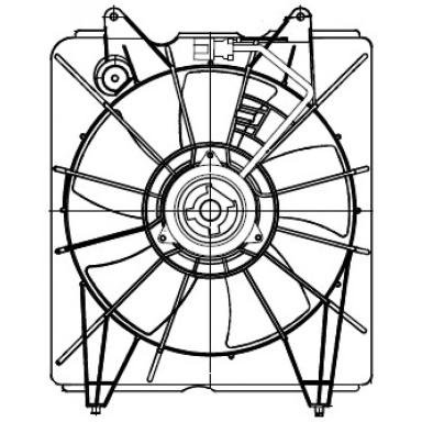 Мотор вентилятора охлаждения LFK 23ZP