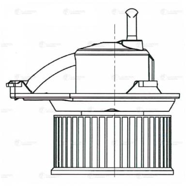Мотор отопителя LFh 1509