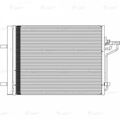 Радиатор кондиционера LRAC 1069