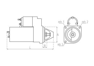 Стартер TT16180