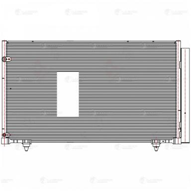 Радиатор кондиционера LRAC 1956