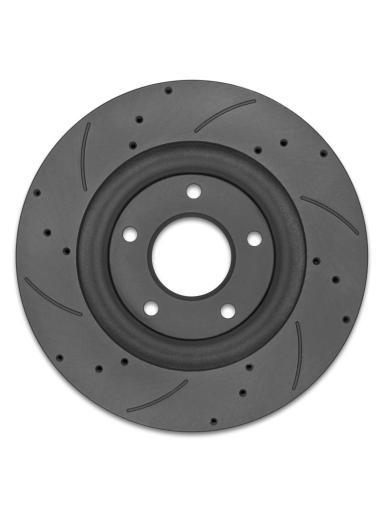 Диск тормозной передний вентилируемый DSK-F071W