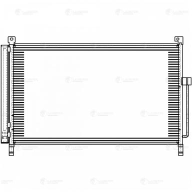 Радиатор кондиционера LRAC 1412