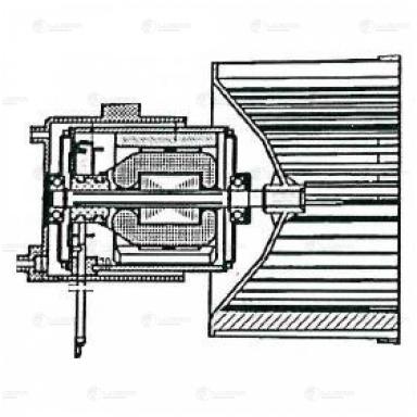 Вентилятор отопителя LFh 1661