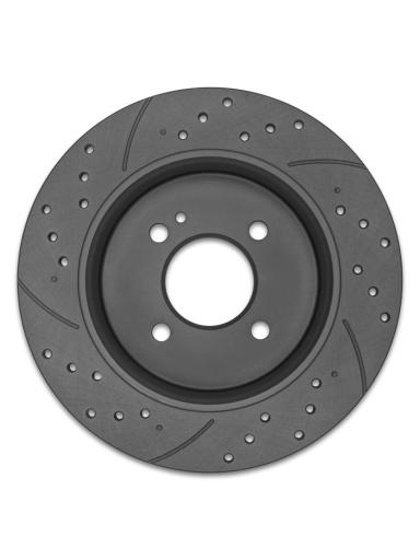 Диск тормозной задний DSK-R012W