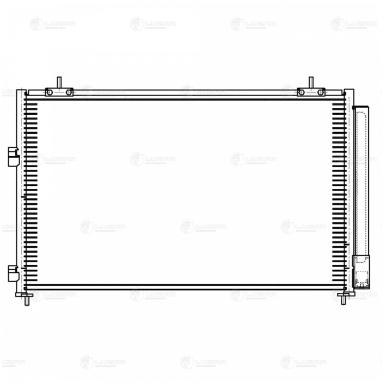 Радиатор кондиционера LRAC 1923
