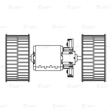 Мотор отопителя LFh 1506