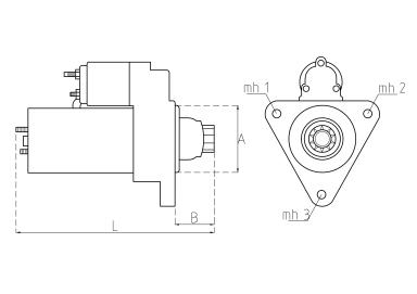 Стартер TT16158 PRO