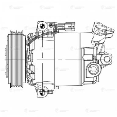 Компрессор кондиционера LCAC 14JD