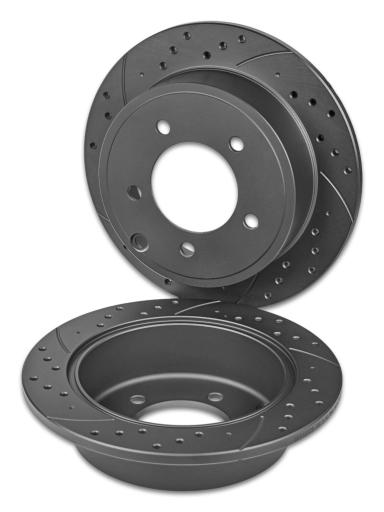 Диск тормозной задний DSK-R049W