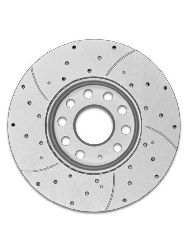 ДИСК ТОРМОЗНОЙ ПЕРЕДНИЙ ВЕНТИЛИРУЕМЫЙ DSK-F001P