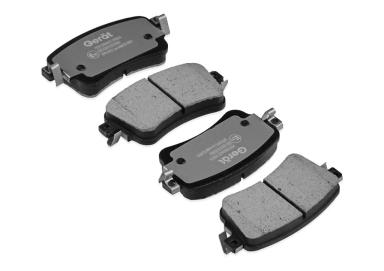 Колодки тормозные дисковые задние BPR143PG