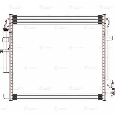 Радиатор кондиционера LRAC 10159