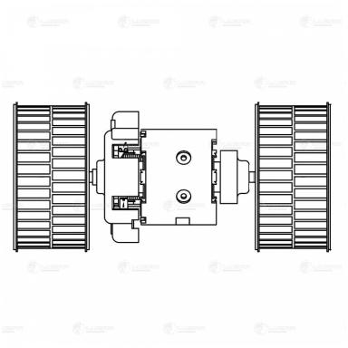 Мотор отопителя LFh 1505
