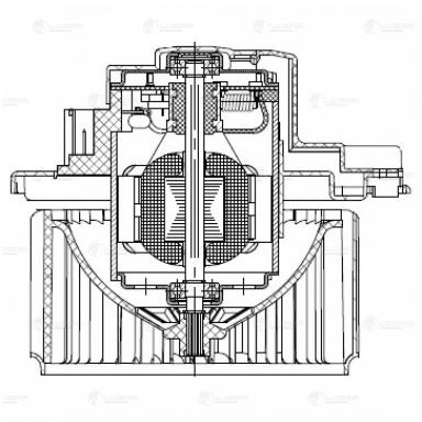 Мотор отопителя салона LFh 1150