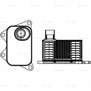 Радиатор масляный LOc 1815
