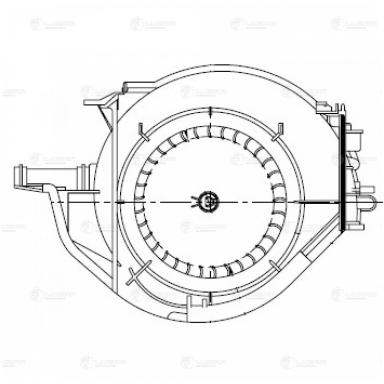 Мотор отопителя салона LFh 1860