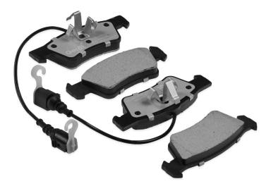 Колодки задние BPR161PG