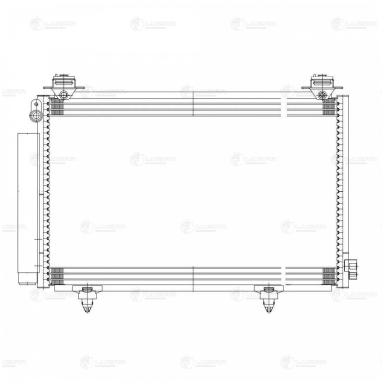 Радиатор кондиционера LRAC 1914