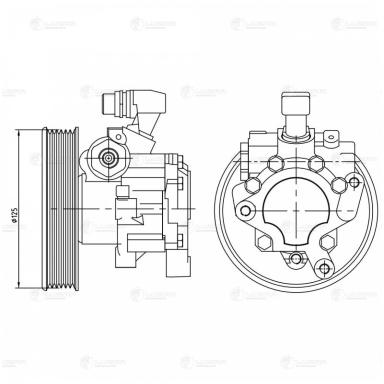 НАСОС ГУР LPS 1508