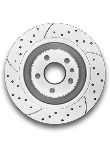 Диск тормозной задний DSK-R072P