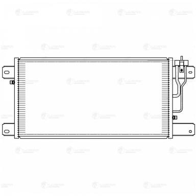 Радиатор кондиционера LRAC 2803