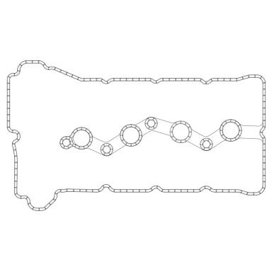 ПРОКЛАДКА КЛАПАННОЙ КРЫШКИ LES 21101