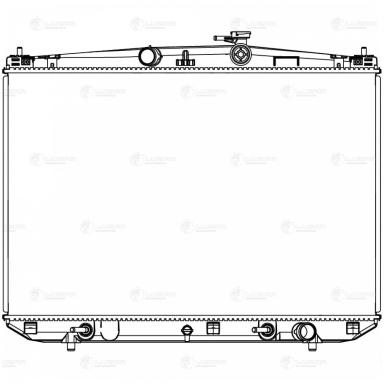 Радиатор двигателя LRc 1919