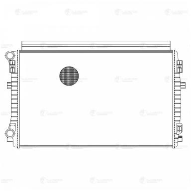 Радиатор двигателя LRc 18EM