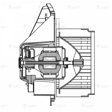 Мотор отопителя LFh 0330