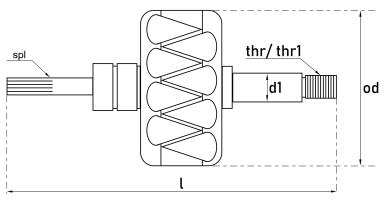 Ротор генератора TT71750