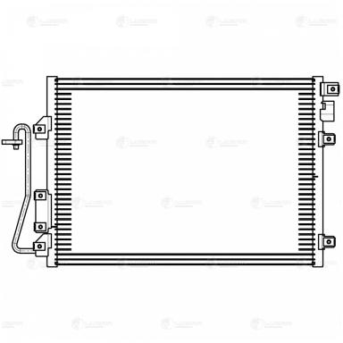 Радиатор кондиционера LRAC 0926