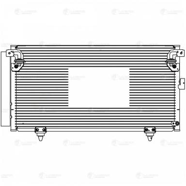 Радиатор кондиционера LRAC 2201