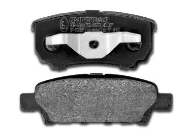 КОЛОДКИ ТОРМ.ЗАД., К-Т BP-R028P