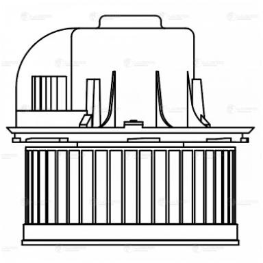 Мотор отопителя салона LFh 1828