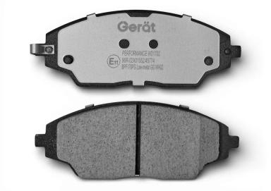 Колодки тормозные к-кт BPF170PG