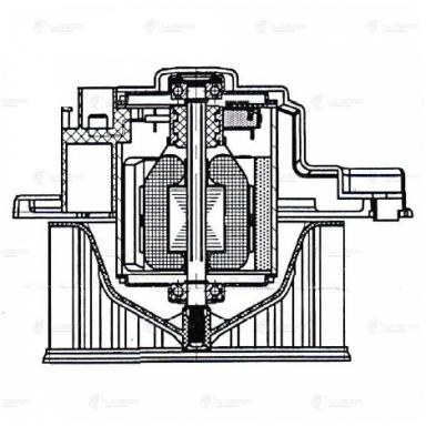 Мотор отопителя салона LFh 1168