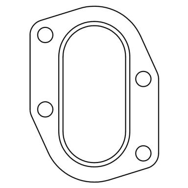 Прокладка приёмной трубы LES 40113