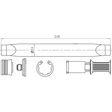 Осушитель кондиционера LCD 1814
