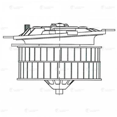 Мотор отопителя салона LFh 15210