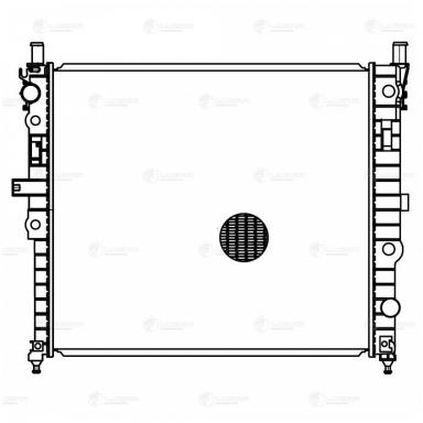Радиатор двигателя LRc 15163